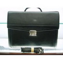 Lowest Price!attache Case,black Brief Case,briefcase.portfolio !Top Zip Bag # 03