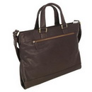 Free Shipping Brand Men's Leisure Bag High Quanlity Brown Top Grade Leather Briefcase