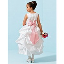New Flower Girls' Dress White Wholesale and Retail