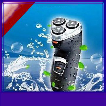 Omni Bearing Shaving Rotary Electric Shaver - Three Blade Rotary High Speed