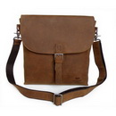 Free Shipping New Design Men's Briefcase Shoulder Messenger Bag First Layer Crazy Horse Leather Wholesale #6053