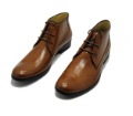 Three Colour Wool Flat Bottom Men's Casual Boots