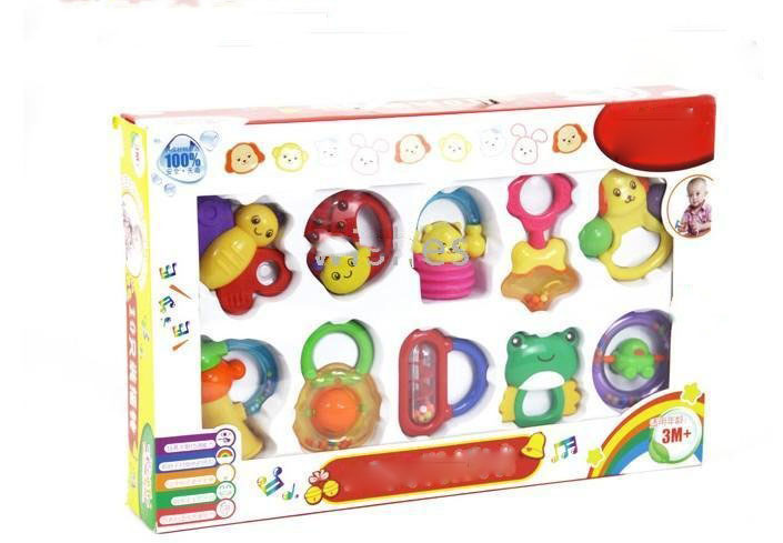 Toy, Baby Rattles, Wishes 756! 5box/lot,(10pieces/box) Baby