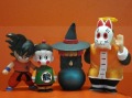 New Dragonball 44920 Gokou&Gohan&Uranai-Baba&Chaoz Action Figure