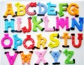 Kid Toy Bear Alphabet Fridge Magnets Handmade Letters Magnets Freeshipping