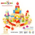 Wooden Blocks, Toys Non-toxic High Quality100pcs Colorful Blocks (block,wooden Blocks,colorful Blocks )