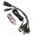 New In Box 9 in 1 Flight Simulator Cable for PhoenixRC 3.0 RealFlight G5 AeroFly Reflex Free Shipping Via Registered Airmail