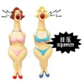 White & Pink Little Swan Lovely Inflatable Toys