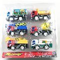 Free Shipping Kid's Toy Boy's Toy Car 6 Install Shatterproof Inertia Truck 2125-907