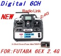 F00541, T6EHP-E 2.4G 6Ch Transmitter For FUTABA 6EX ALIGN TREX T-REX 450 + Support Paypal + Free Shipping