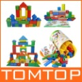 Children's Kids Colorful Wood Building Blocks Educational Funny DIY Toy, Christmas Gifts, Free Shipping