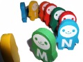 Color Wood Alphabet Dominoes /domino Set/Baby Toys