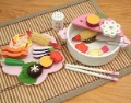 Free Shipping!Kid's Wooden Toys-Mother Garden Toys,Wild Strawberries Brush Pot