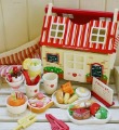 Free Shipping!Mother Garden-strawberry Restaurant,wood Toys,wooden Toy House