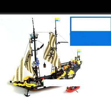Enlighten Toys /pirate Ship/ Corsair/Building Block