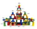 Wholesale and Retail Infant Beech Woodiness Blocks Barrel Toys / Kid's Building Block Toys 70pcs/pcs Free Shipping (YW-09)