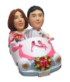 Wedding Gift Wedding Cake Topper- Custom Dolls-Wholesale Custom Made 3D Polymer Clay Doll Figure-Valentine's