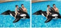 Free Shipping INTEX-58561 Black Mount Whale Floating Water Toys Children's Water Row