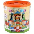 Free Shipping! Children's Kids Colorful Wood Building Blocks+Educational Toy+Christmas Gifts