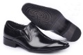Wholesale New Arrival AAA Calf Leather Dress Shoes Men's Leather Shoe Men Black Cow Leather Shoes 04