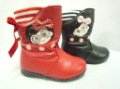 Hot Item Boot--glasses Girl Princess Winter Baby Boot 2color Red and Black