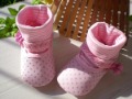 New Girl Baby Pink Walking Shoes Boots 3 6 9 12 Months