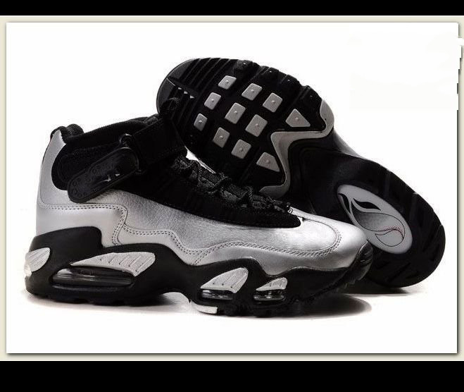 Free Shipping Griffey 1 Men's Basketball Shoes (metallic Silver / Black)