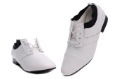 Free Shipping! Brand Men's White Leather Shoes Dress Shoes Size:US7-US12