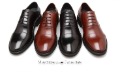 Free Shipping Bespoke Handmade Pure Genuine Calf Leather Men's Dress/classic /casual