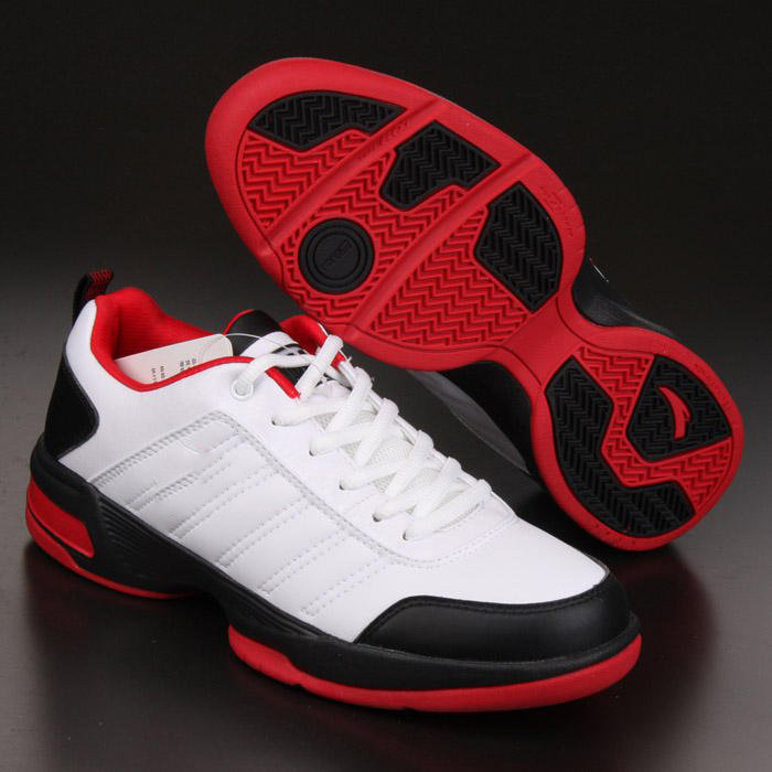 Authentic Chinese Brand Shoes-ANTA Sport Shoes Style , Basketball Shoes,White.