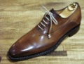Free Shipping Handmade Oxford Men's Shoes Color Brown