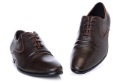 Free Shipping! Brand Men's Brown Corrugated Leather Shoes Dress Shoes Size:US7-US12