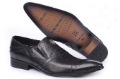Wholesale New Arrival Calf Leather Dress Shoes Men's Leather Shoe with Black Fashion Men Cow Leather Shoes 01
