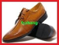 Free Shipping 1 Pair Brand New Genuine Leather Cow Leather Men's Shoes Men's Dress Shoes Gu25cc