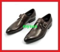 Free Shipping 1 Pair Brand New Genuine Leather Cow Leather Men's Shoes Men's Dress Shoes Gu10cc