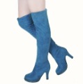 Free Shipping New Design Brand Fashion Suede Knee Boots/Genuine Leather Boots/women's Shoes/Warm Boots/Women's Boots/snow Boots