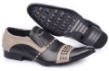 Wholesale New Arrival AAA+ Calf Leather Dress Shoes Men's Leather Shoe Men Black Cow Leather Shoes 09