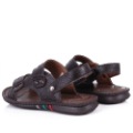 LBS 2372 Men's Leather Shoes\sandals From Sichuan CHINA