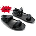 Wholesale 2010 World Top Brand Men's Newest First Layer Leather Comfort Slipper Sandal Top Quality Factory Price Free Shipping