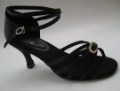 Free Shipping! Fashion Women Latin Dance Shoes Wholesale with No MOQ Custom-made Satin Shoes