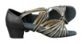 Low Heel Lady Latin Dance Shoe 5555D No Sewing Back Children & Adult Size Available