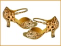 Leopard Women/Lady's Ballroom Latin Salsa Dance Shoes