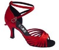 230custom-made Lady's Ballroom/latin Dance Shoes Wholesale Satin Dance Shoes Mini Order 1pair Many Colors