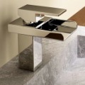 Top Quality Brass Waterfall Bathroom Basin Taps Faucet Mixer with FREE Shipping