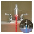 Free Shipping Three Colors Discoloration Faucet/faucet Discoloration Lamp /LED Faucet5pecs