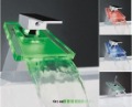 Free Shipping!WST 1696-4 Waterfall LED Faucet Bath/bathroom Faucets/faucet