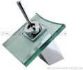 Free Shipping Waterfall Glass Basin Faucet QH0801