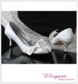 1 Pair/lot White Bridal New Nature Design Evening/Wedding/Party Shoes EL0001
