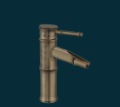 Two Handles Antique Brass Centerset Bathroom Sink Faucet - Wholesale - Free Shipping (F-5030)