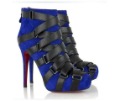 New Style Brand High Heel Shoes Leather Boots Red Bottom Shoes